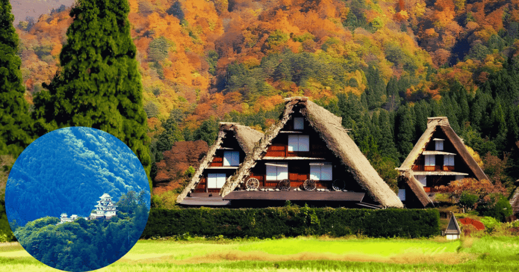 Shirakawago and Gujohachiman Castle