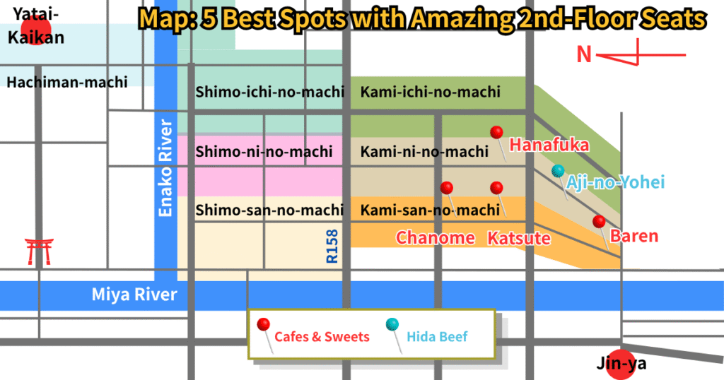 Map 5 Best Spots with Amazing 2nd-Floor Seats