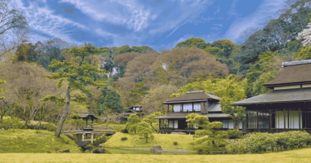 Rinshunkaku at Sankei-en Garden