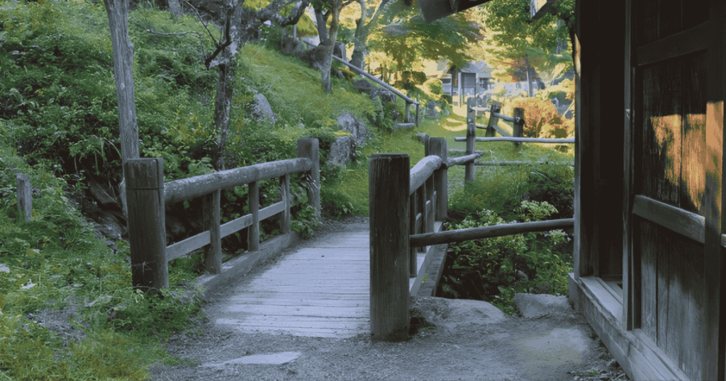 some paths are rugged and steep