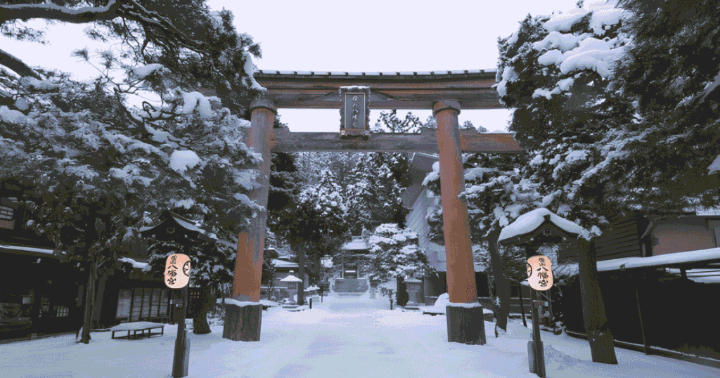 Winter in Takayama is colder than you might imagine.