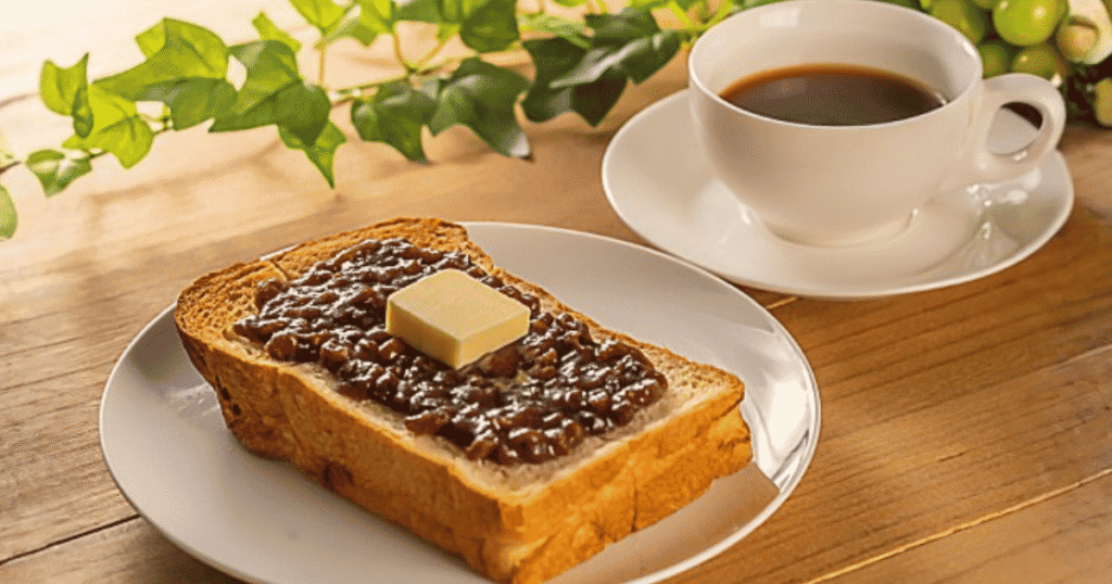Ogura toast is one of the most iconic morning menu items in Nagoya and the wider Tokai region.